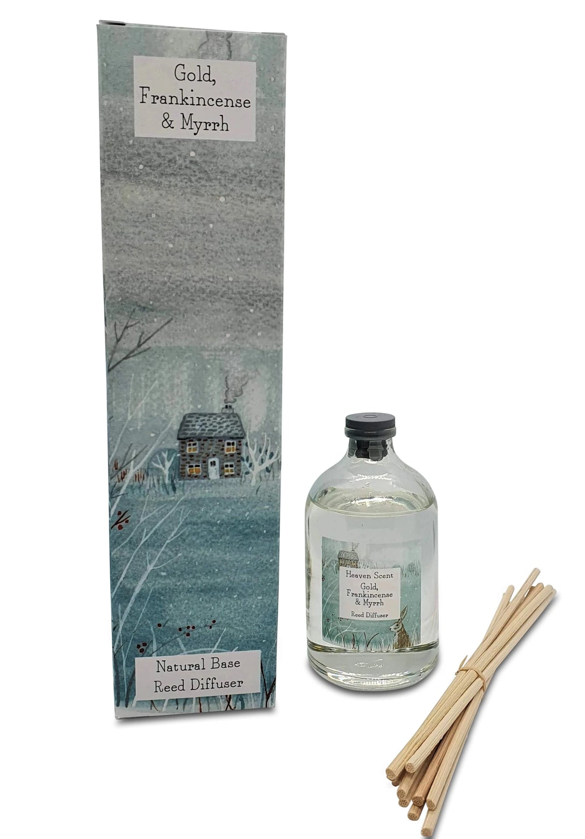 Joli Beau 'Gold Frankincense & Myrrh' 100ml Reed Diffuser 🇬🇧