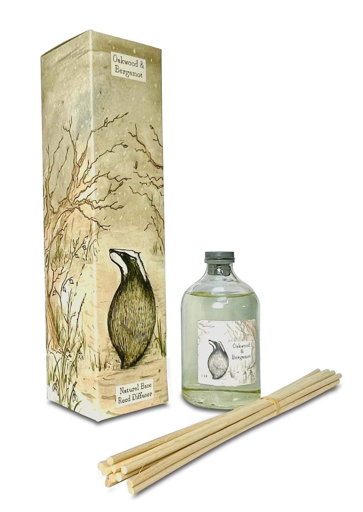Joli Beau 'Oak Wood & Bergamot' 100ml Reed Diffusers 🇬🇧