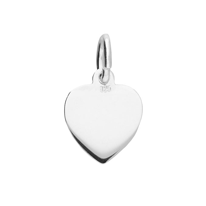 Sterling Silver Tiny Heart St Christopher