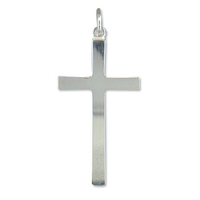 Joli Beau Silver Large Cross