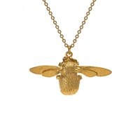Alex Monroe Large 22carat Gold Plated Silver Bumblebee Necklace NOT SHOWN