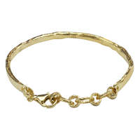 Joli Beau Contemporary Gold Vermeil Bangle Style Bracelet
