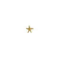 Alex Monroe 18ct Gold Teeny Tiny Starfish Single Stud Earring