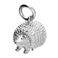 Joli Beau Silver Cute Hedgehog Pendant
