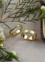 JOLI BEAU GOLD & SILVER WEDDING BANDS
