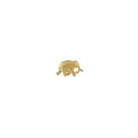 Alex Monroe Teeny Tiny 18ct Yellow Gold Elephant Single Stud Earring