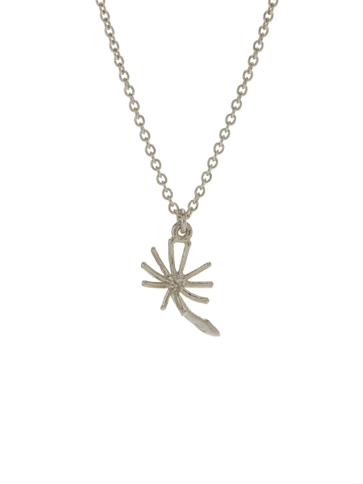 Alex Monroe Sterling Silver Delicate Dandelion Fluff Necklace 🇬🇧