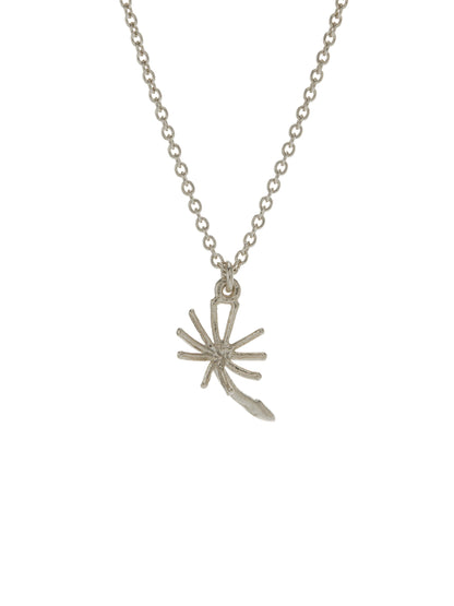 Alex Monroe Sterling Silver Delicate Dandelion Fluff Necklace 🇬🇧