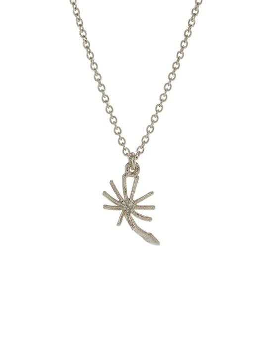 Alex Monroe Sterling Silver Delicate Dandelion Fluff Necklace 🇬🇧