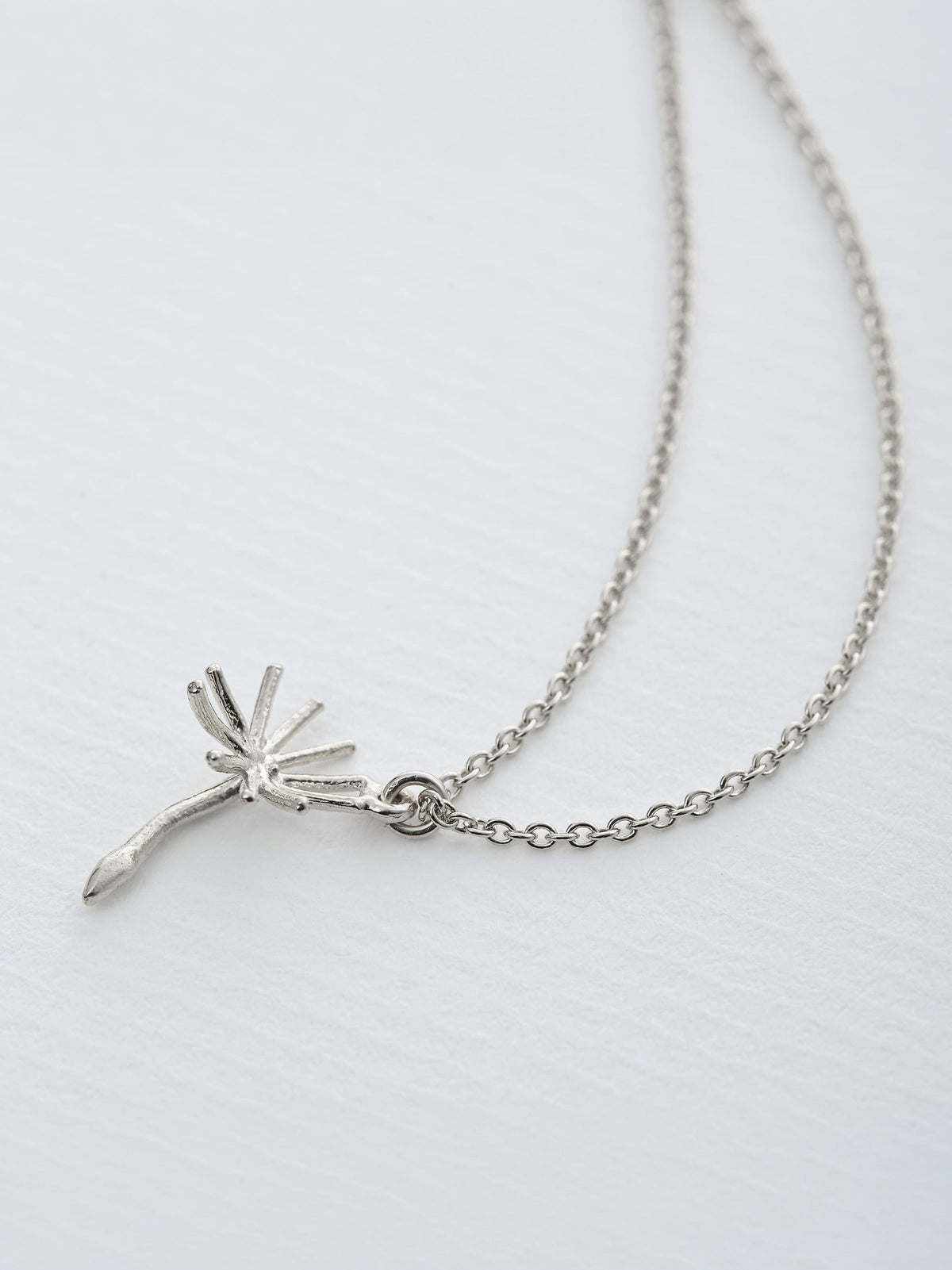 Alex Monroe Sterling Silver Delicate Dandelion Fluff Necklace 🇬🇧
