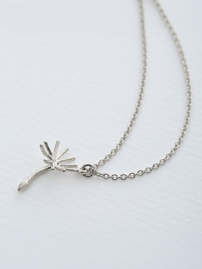 Alex Monroe Sterling Silver Delicate Dandelion Fluff Necklace 🇬🇧