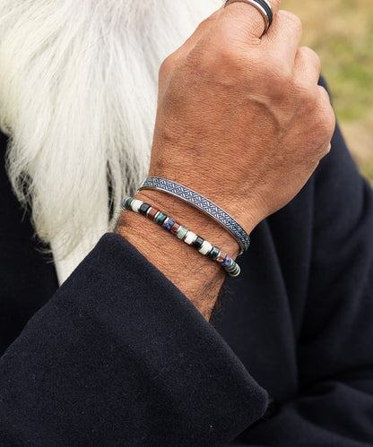 Pig & Hen Navach 9mm Striato Silver Bangle 🇳🇱