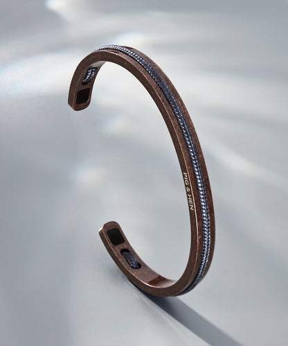 Pig & Hen Navarch Slate Gray Bronze Cuff