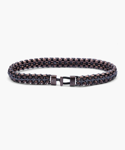 Pig & Hen Catena Venetian 7mm Slate Grey & Bronze Bracelet 🇳🇱