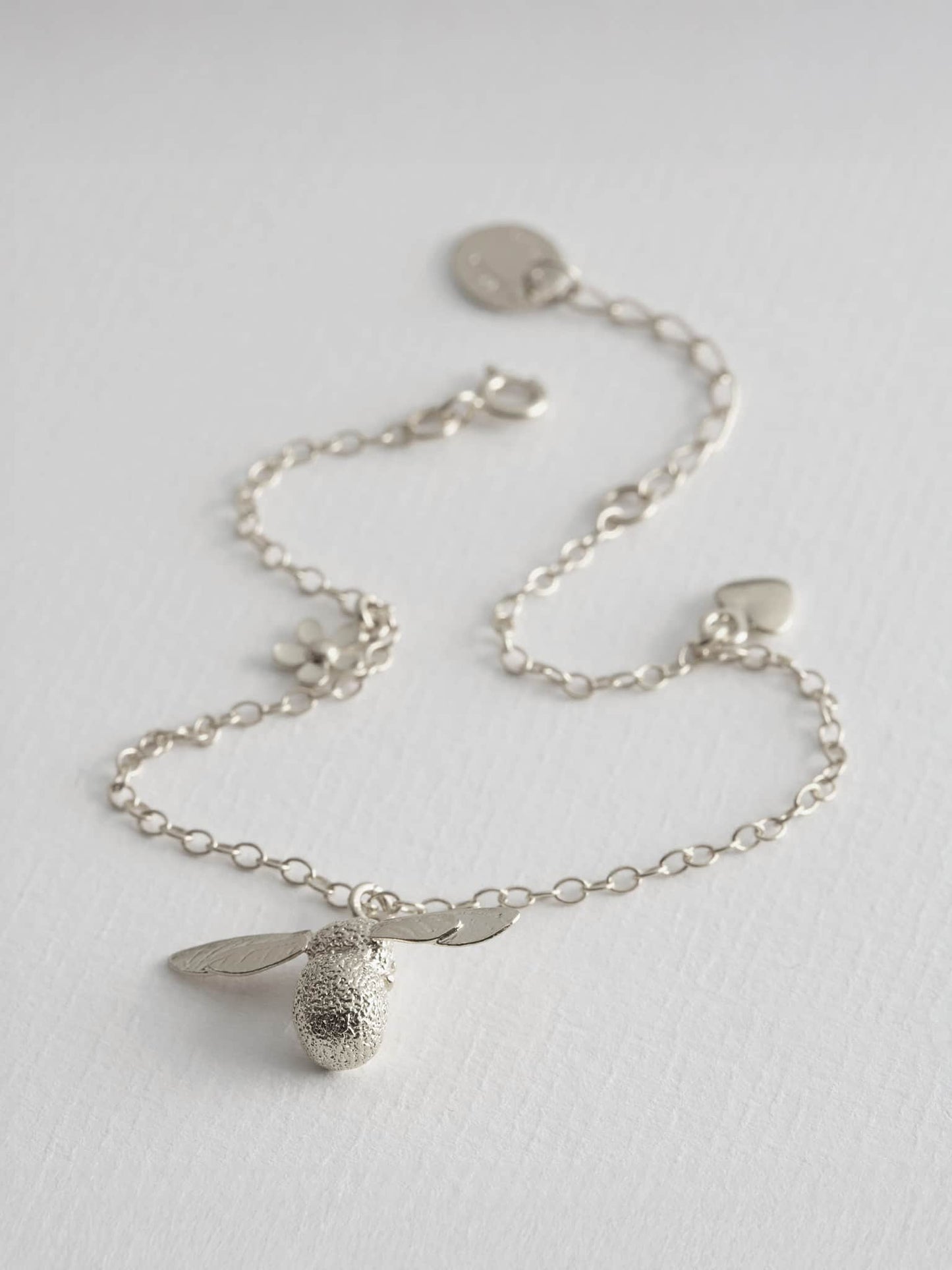 Alex Monroe Sterling Silver Baby Bee Bracelet 🇬🇧