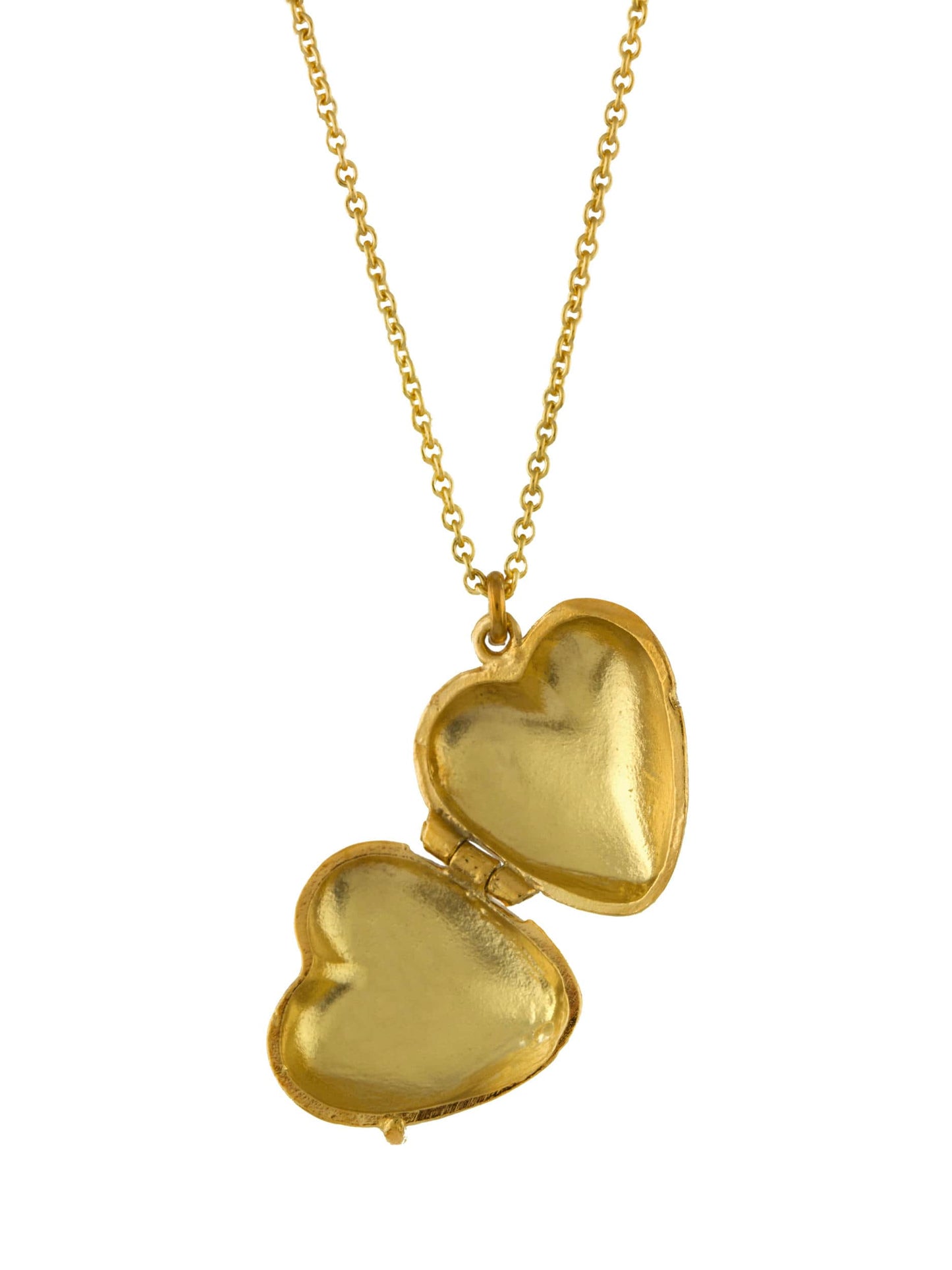 Alex Monroe 22 carat Gold Vermeil Victoriana Keepsake Heart Locket