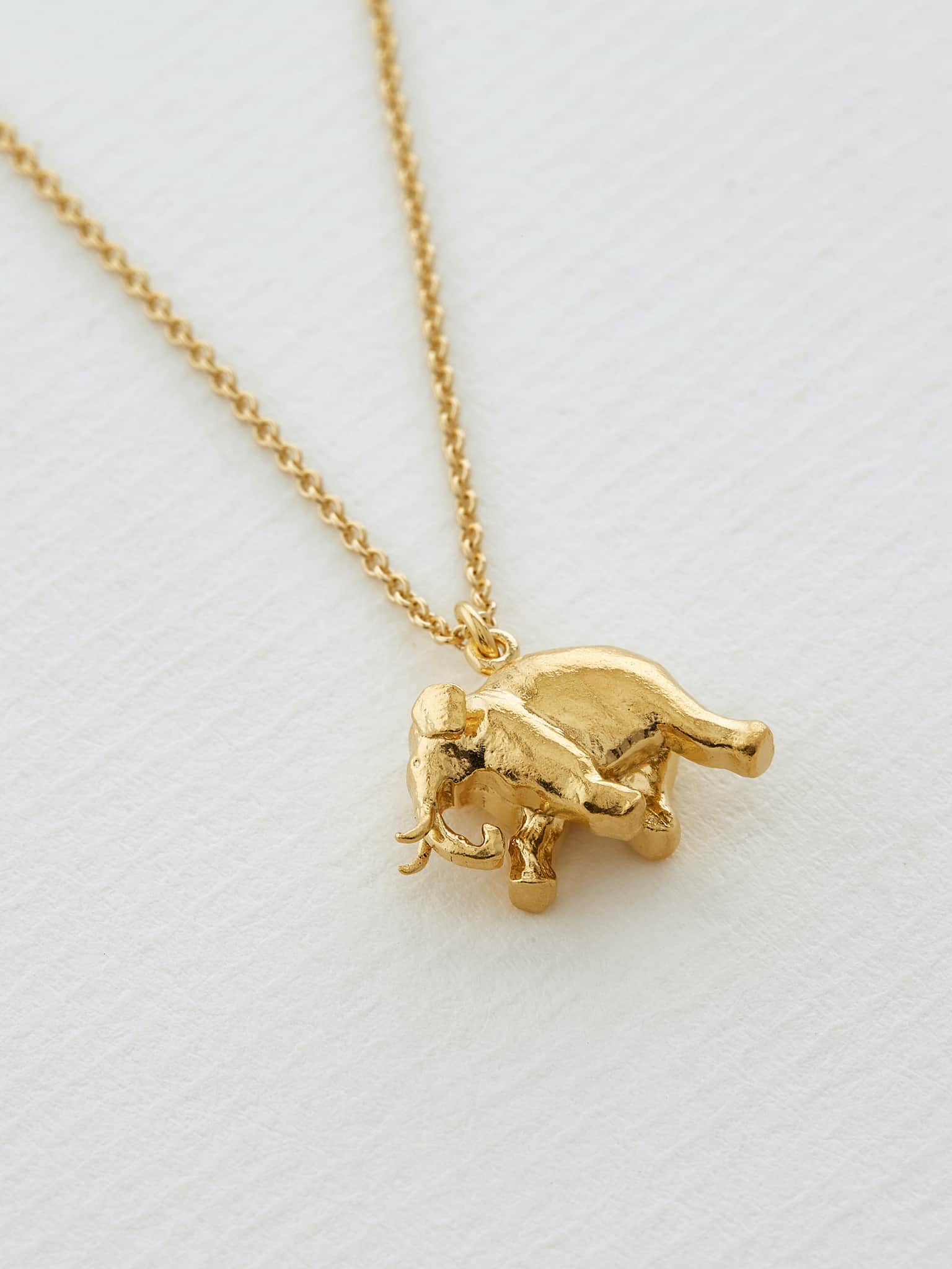 22 carat Yellow Gold Indian Elephant Necklace