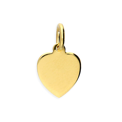 Sterling Silver Tiny 18ct Gold Vermeil Heart St Christopher