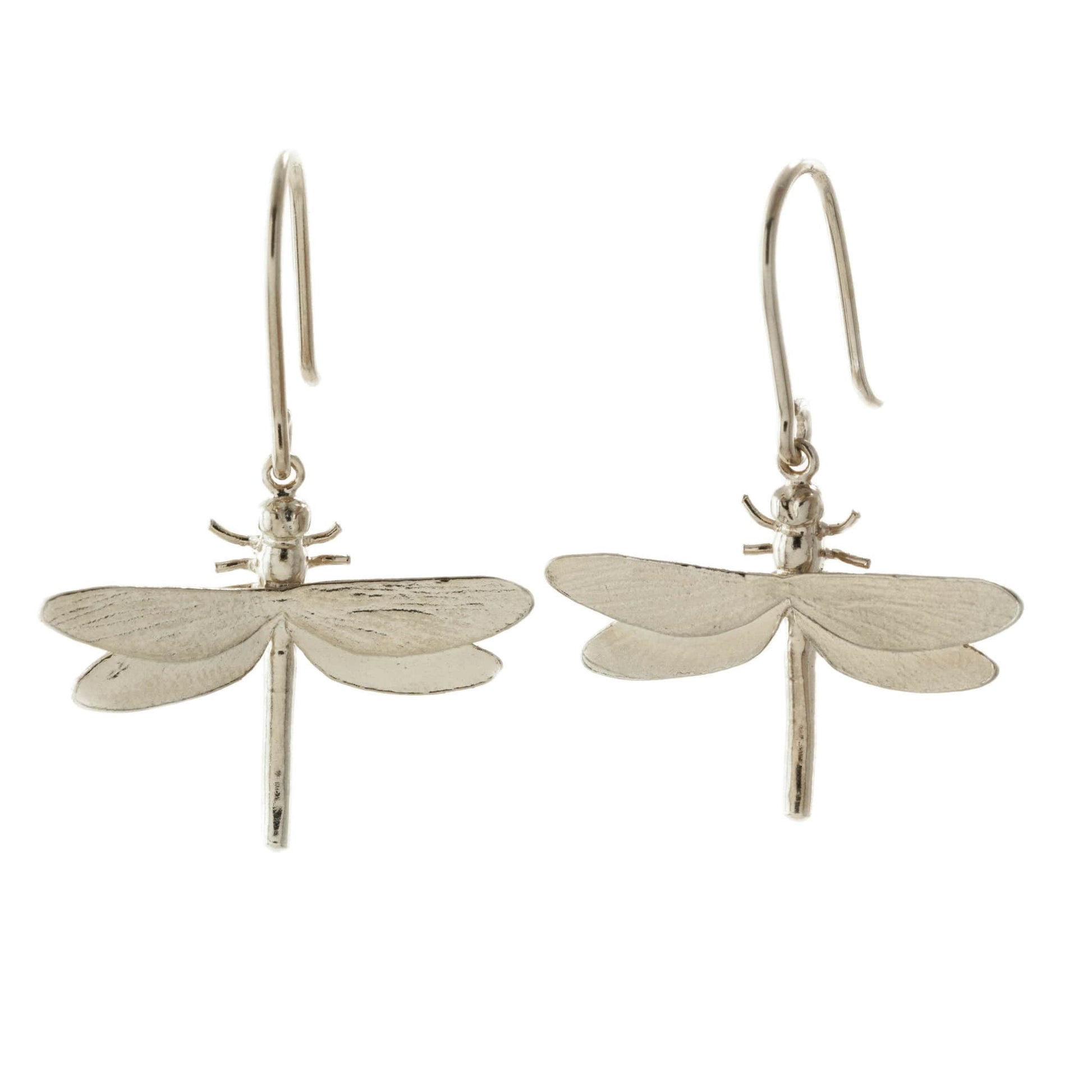Alex Monroe Sterling Silver Dragonfly Hook Earrings 🇬🇧