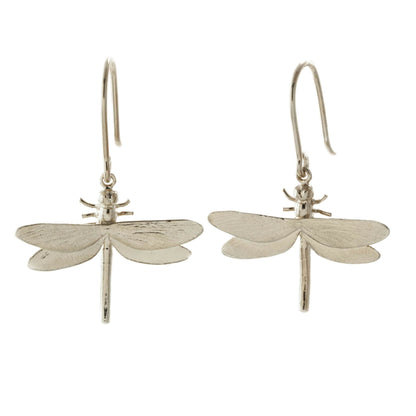 Alex Monroe Sterling Silver Dragonfly Hook Earrings 🇬🇧