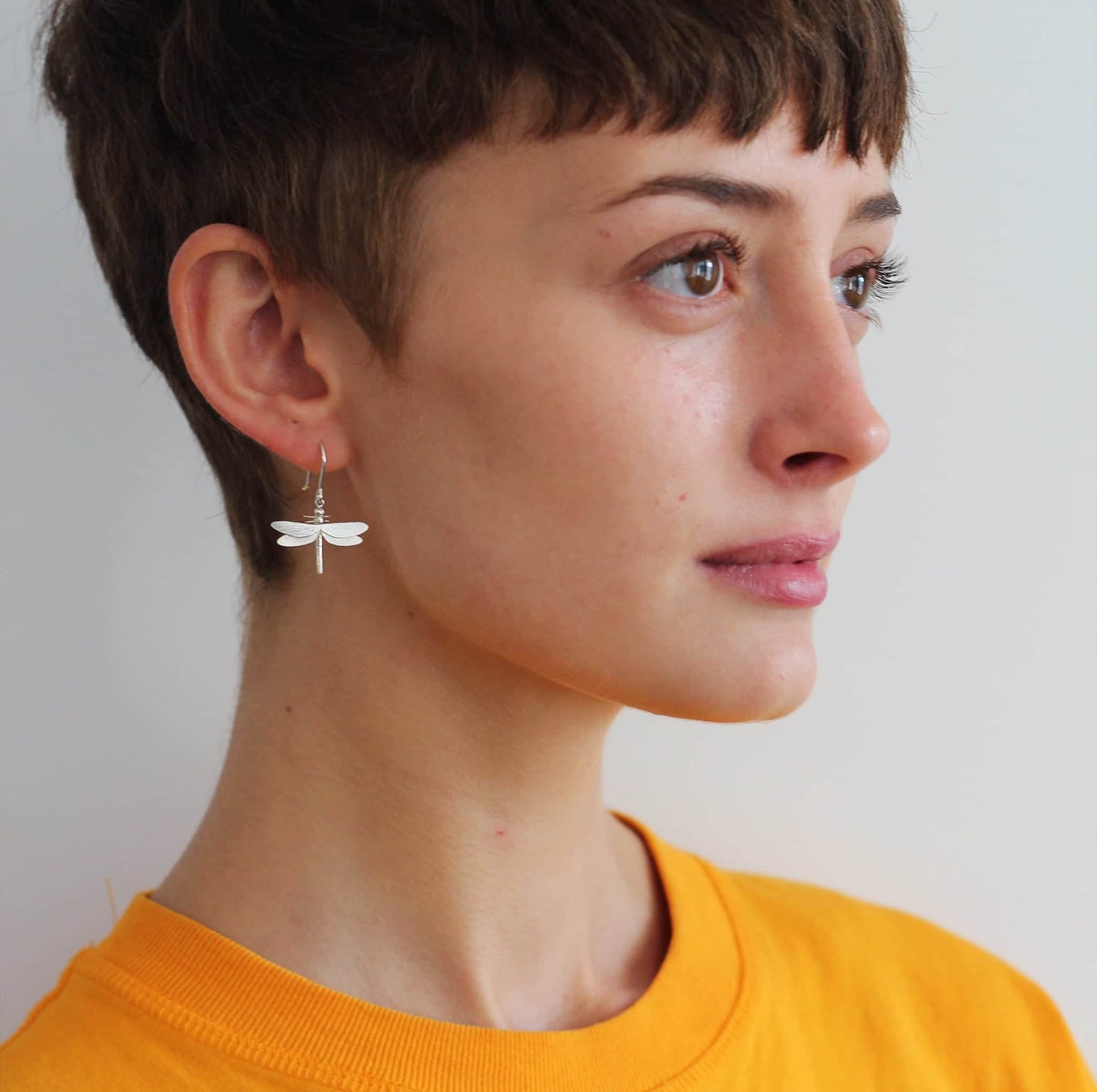 Alex Monroe Sterling Silver Dragonfly Hook Earrings 🇬🇧