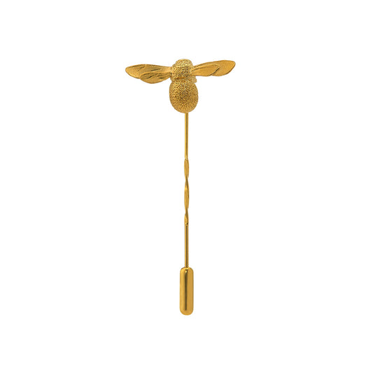 22 carat Yellow Gold Bee Pin