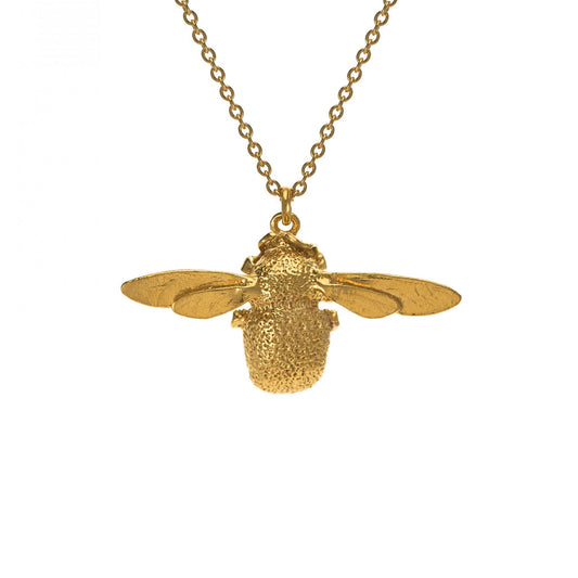 Alex Monroe 22 carat Yellow Gold Vermeil Bumblebee Necklace
