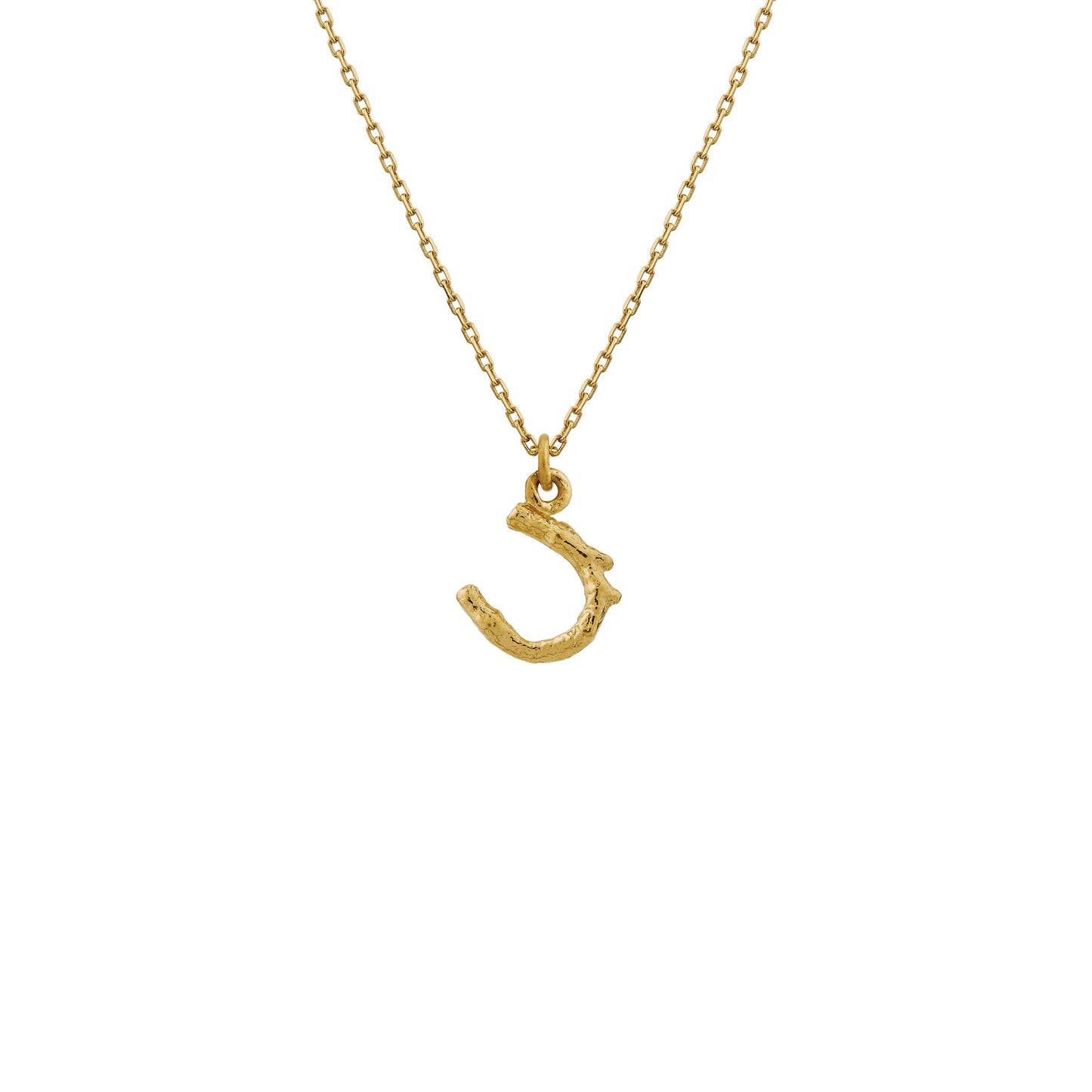Alex Monroe 18ct Yellow Gold Teeny Tiny Horseshoe Necklace 🇬🇧
