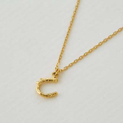 Alex Monroe 18ct Yellow Gold Teeny Tiny Horseshoe Necklace 🇬🇧